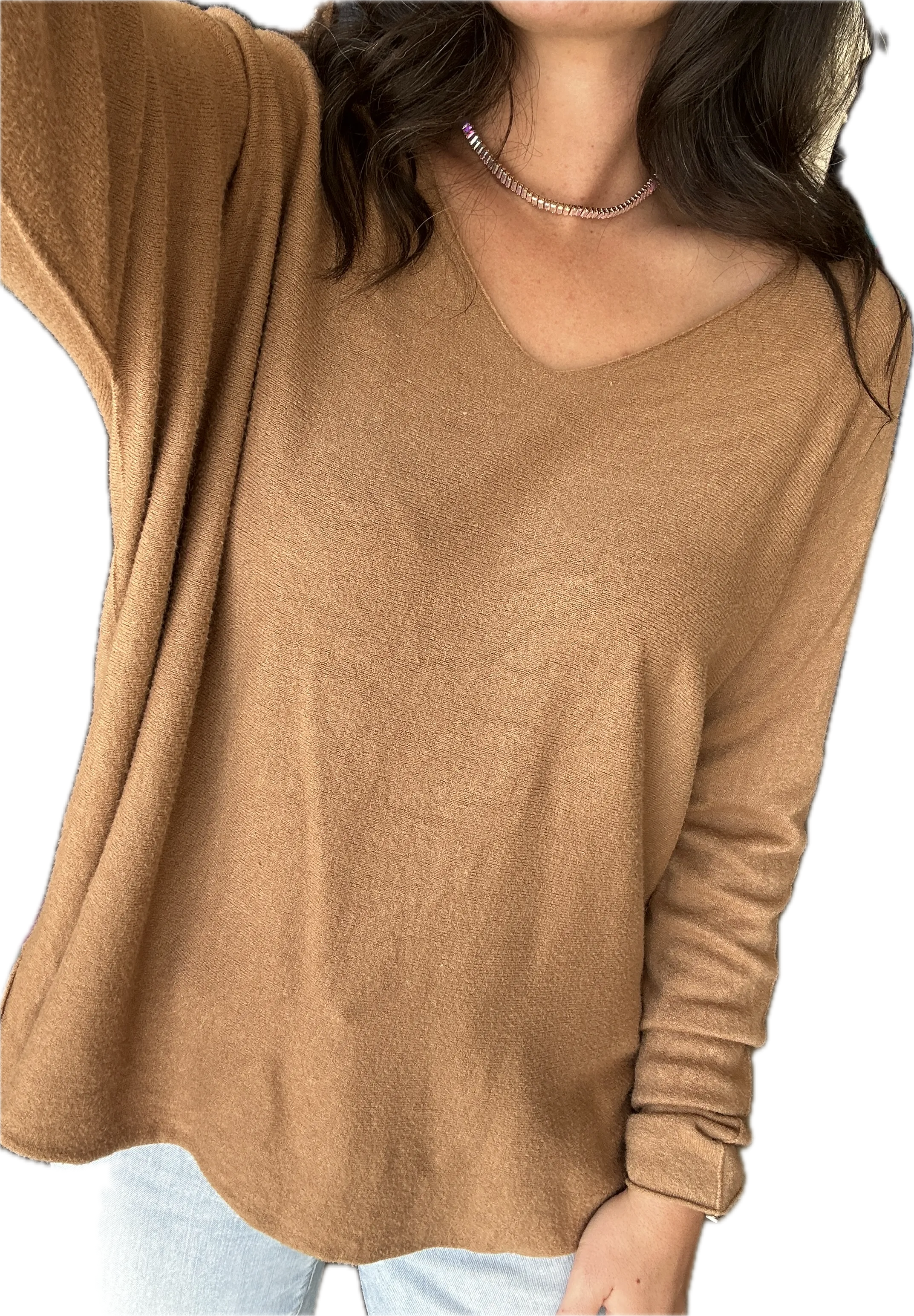 Made In Italy V-Neck Sweater