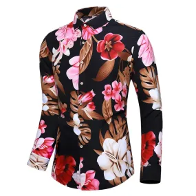 Men's Preston Flowers Print Casual Shirt