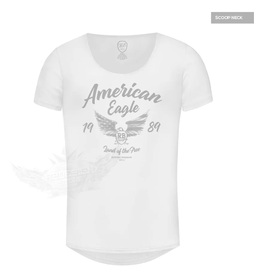 Mens T-shirt American Eagle MD960 Gray