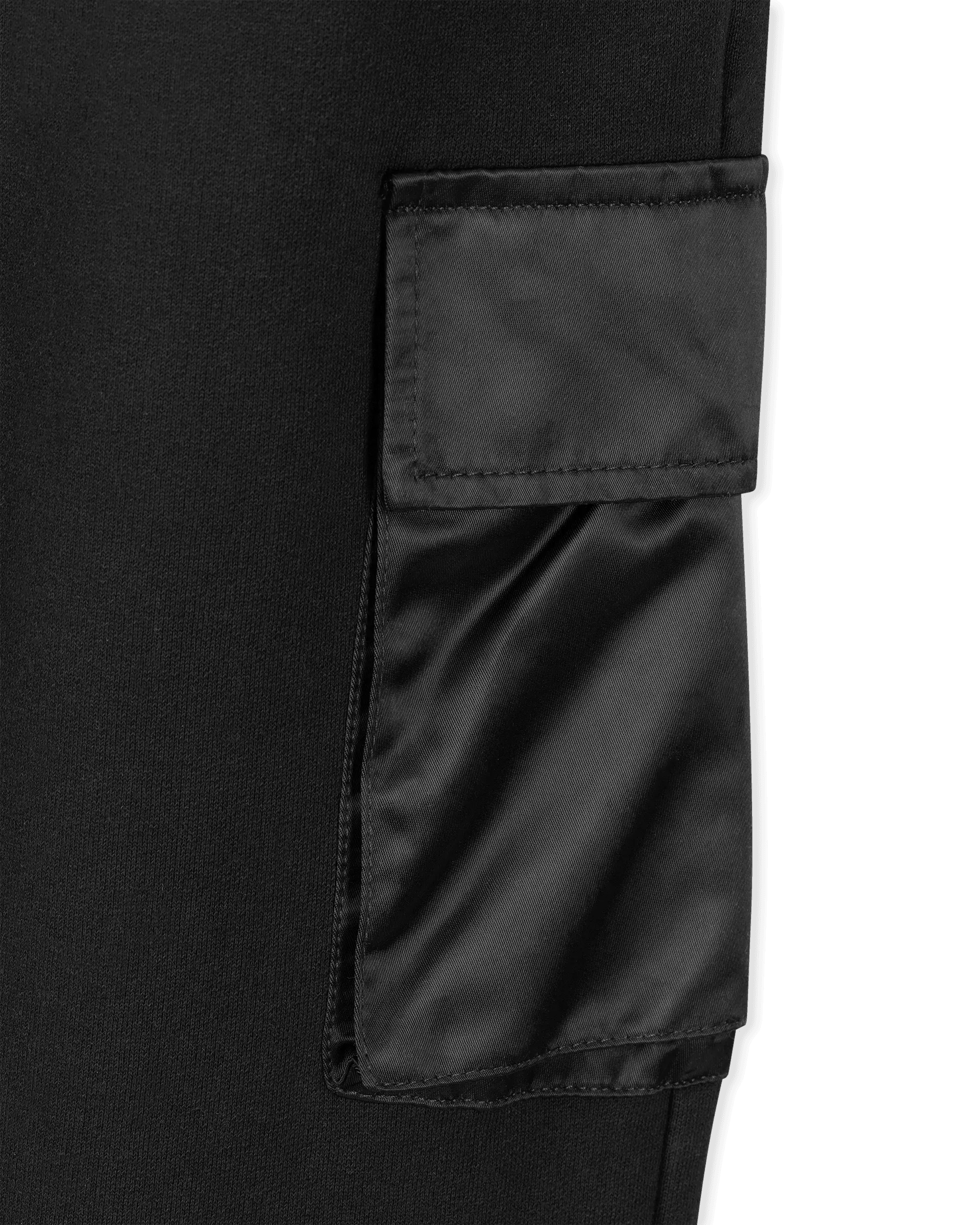 Multi-Pocket Details Fleece Sweatpants