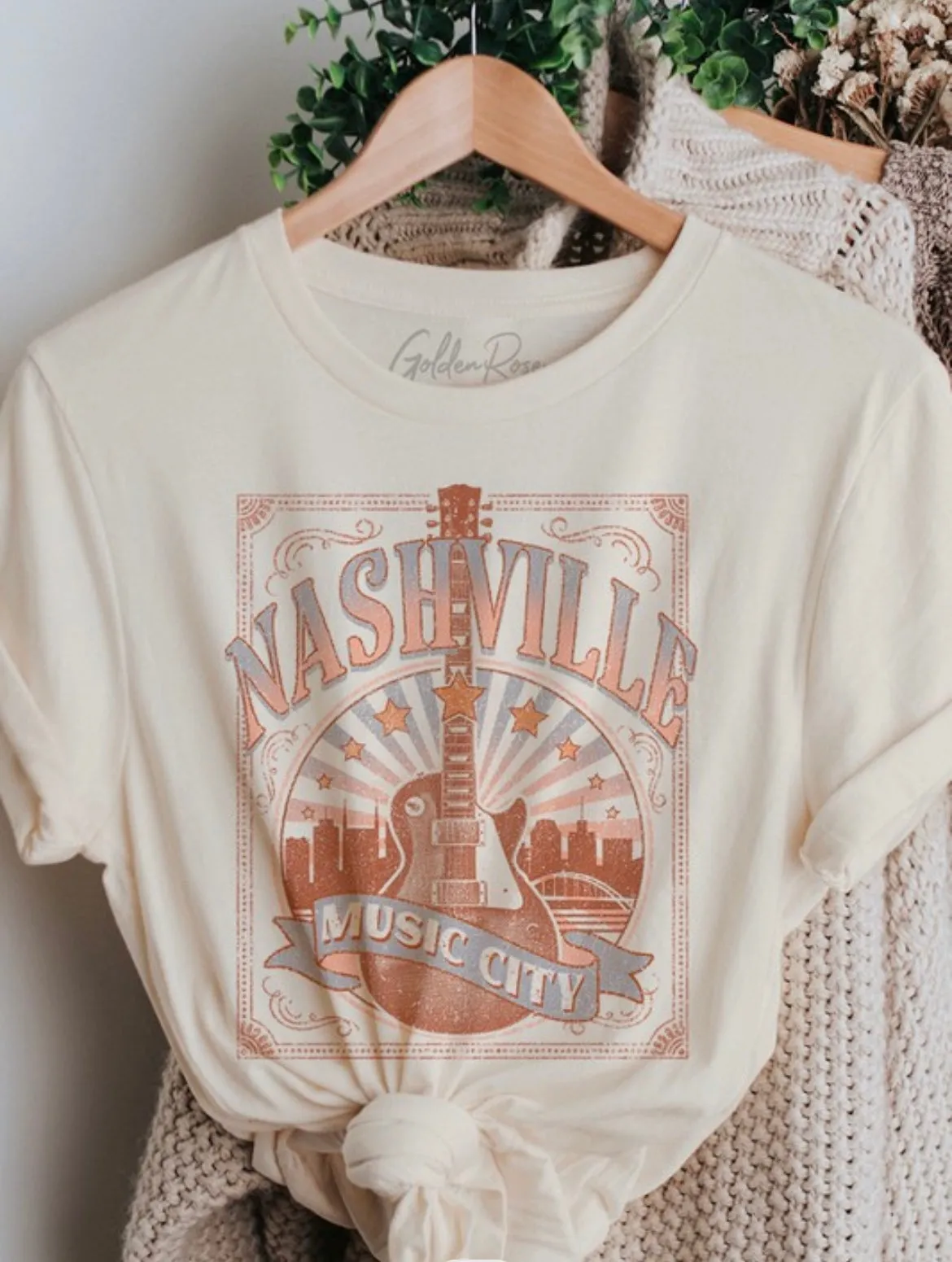 Music City Graphic Tee Shirt