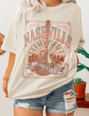 Music City Graphic Tee Shirt