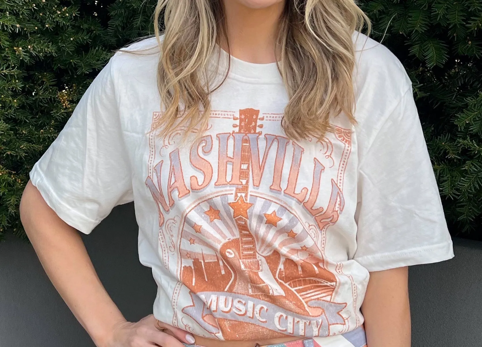 Music City Graphic Tee Shirt