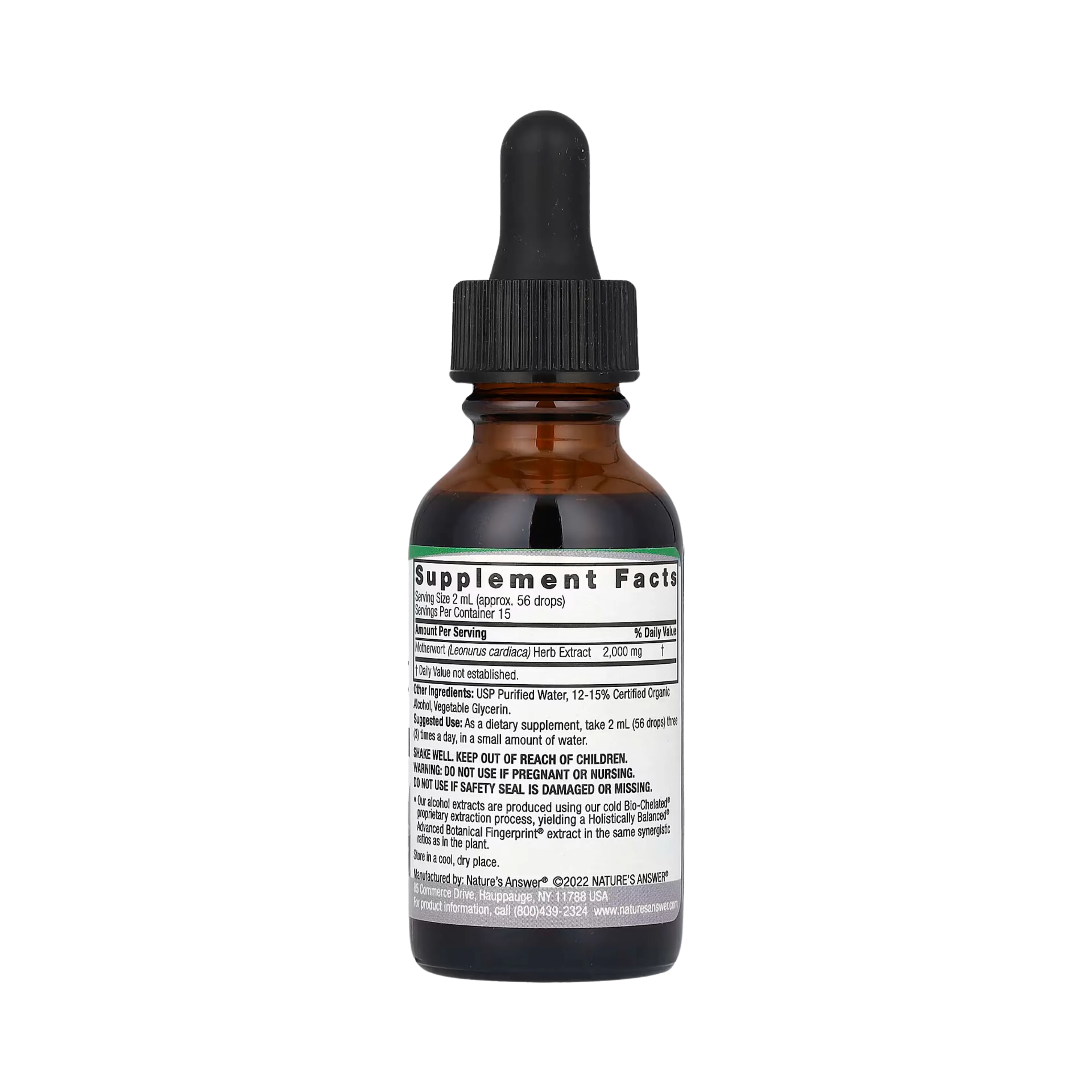 Nature’s Answer, Motherwort Extract, 1 OZ