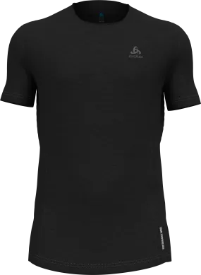 Odlo Men&#x27;s BL Top Crew Neck S/S Natural Performance Black | Buy Odlo Men&#x27;s BL Top Crew Neck S/S Natural Performance Black here | Outnorth