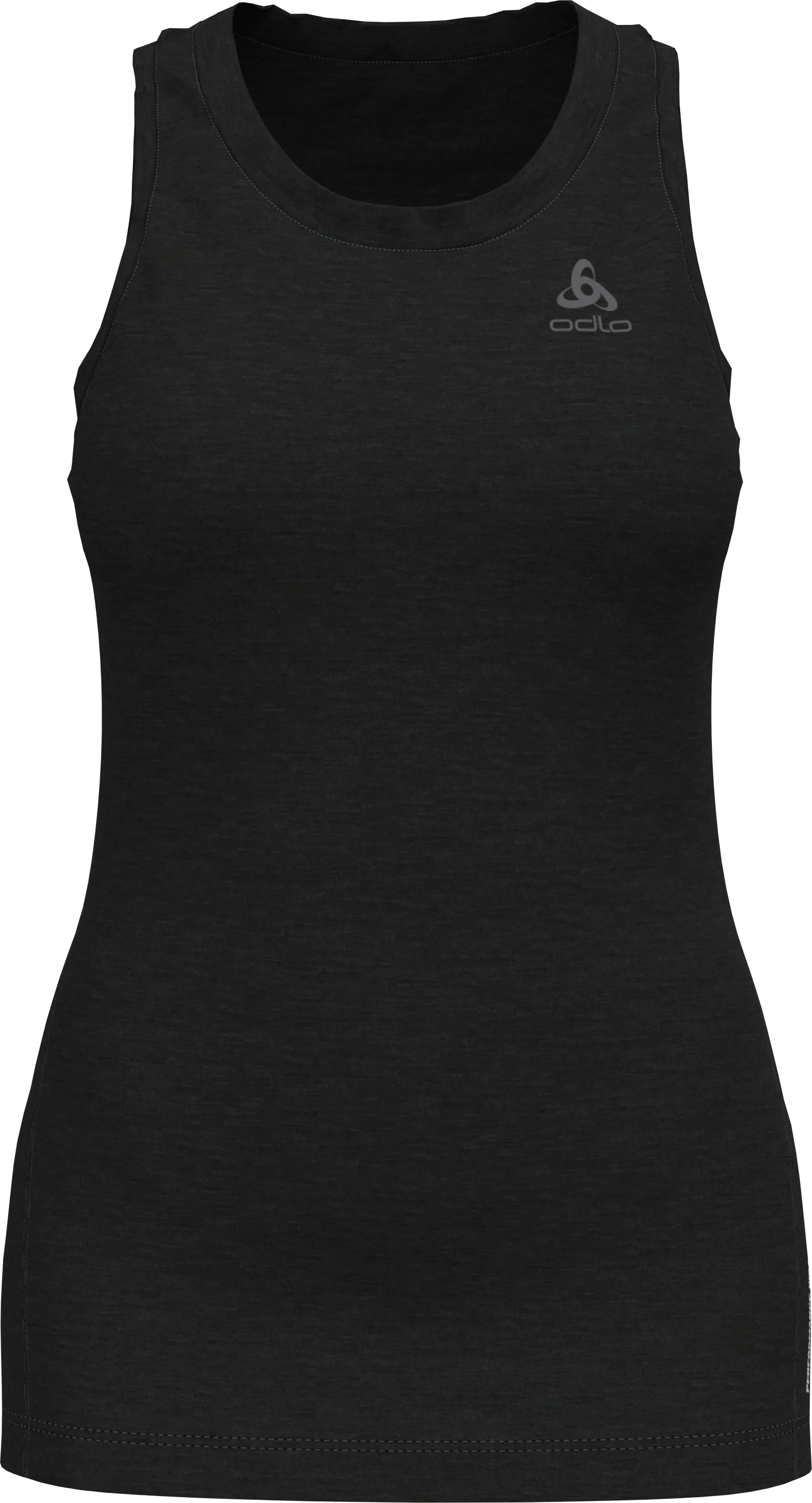 Odlo Women&#x27;s BL Top Crew Neck Singlet Natural Performance Black | Buy Odlo Women&#x27;s BL Top Crew Neck Singlet Natural Performance Black here | Outnorth