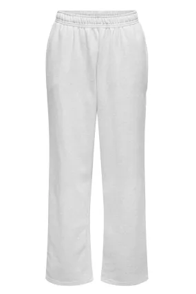 Only - Onldaze Straight Pant Cc Swt - 4524079 Light Grey Melange