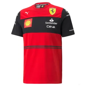 Puma Ferrari Team T-shirt, Red, 2022