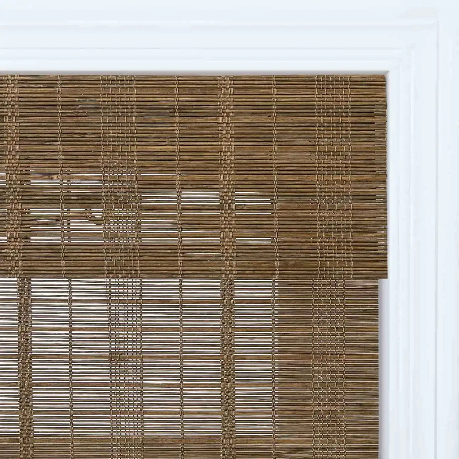 Rae Natural Bamboo Woven Shade - Autumn Leaves