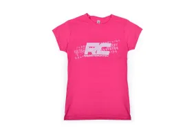 Rough Country T-Shirt - Women Fts Fit - Pink - Size L