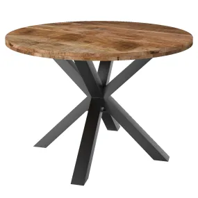 Round Dining Table Arhan Solid Wood