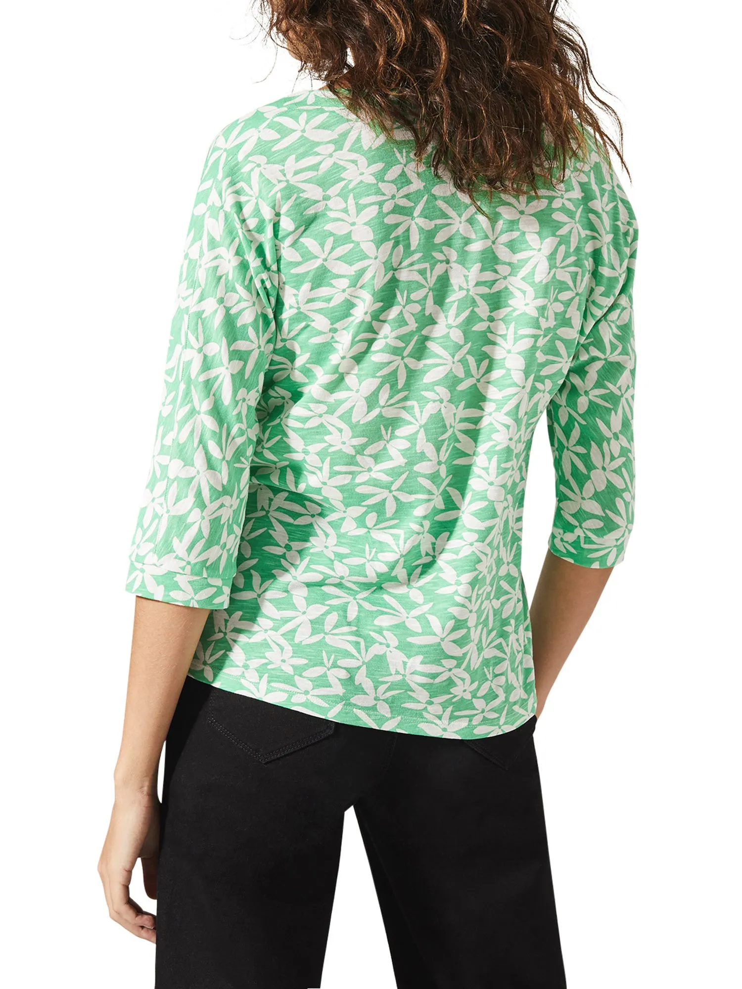 Rylee Daisy Print Top