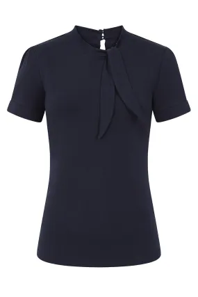 Sandy Loves Danny top in Navy by Banned