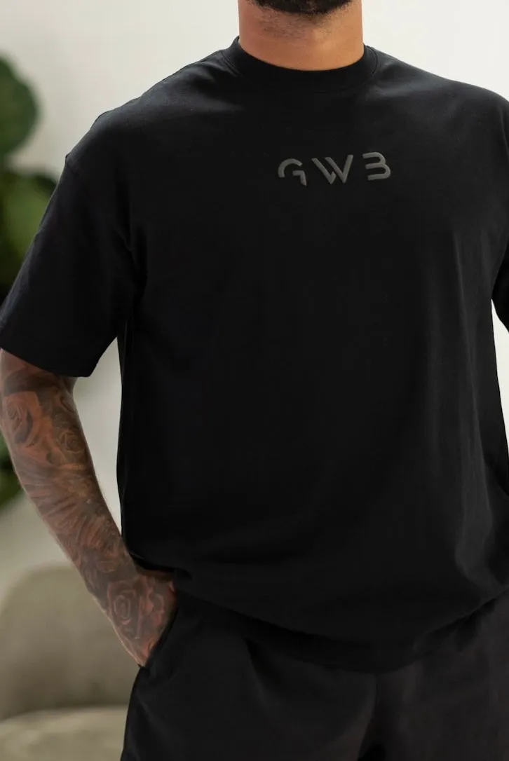 Short-sleeve GWB T-shirt in Black