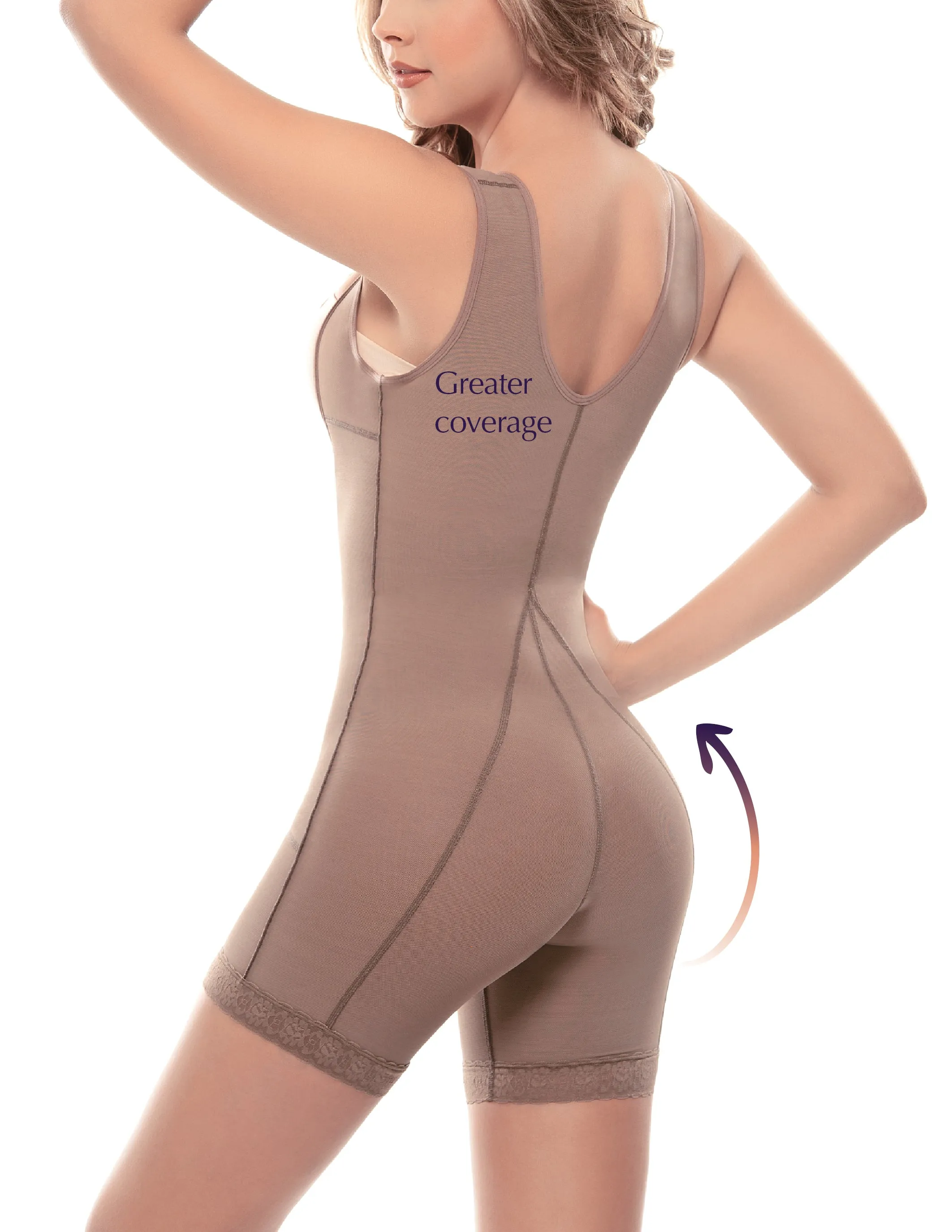 Siluet 1013 Postsurgical Slimming Braless Body Shaper