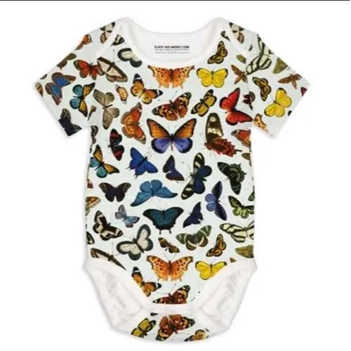 Sleep-No-More The Butterfly Effect Short Sleeve Bodysuit