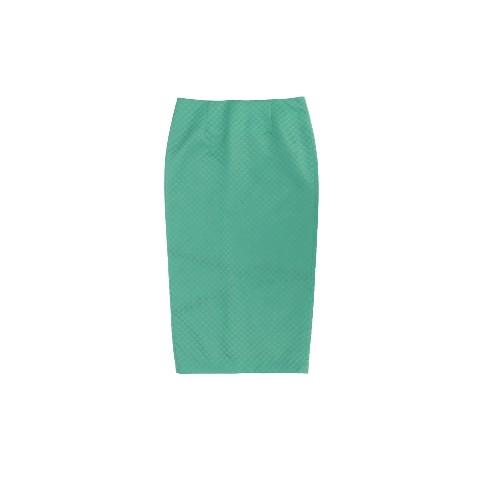 Slit Midi-skirt in Green