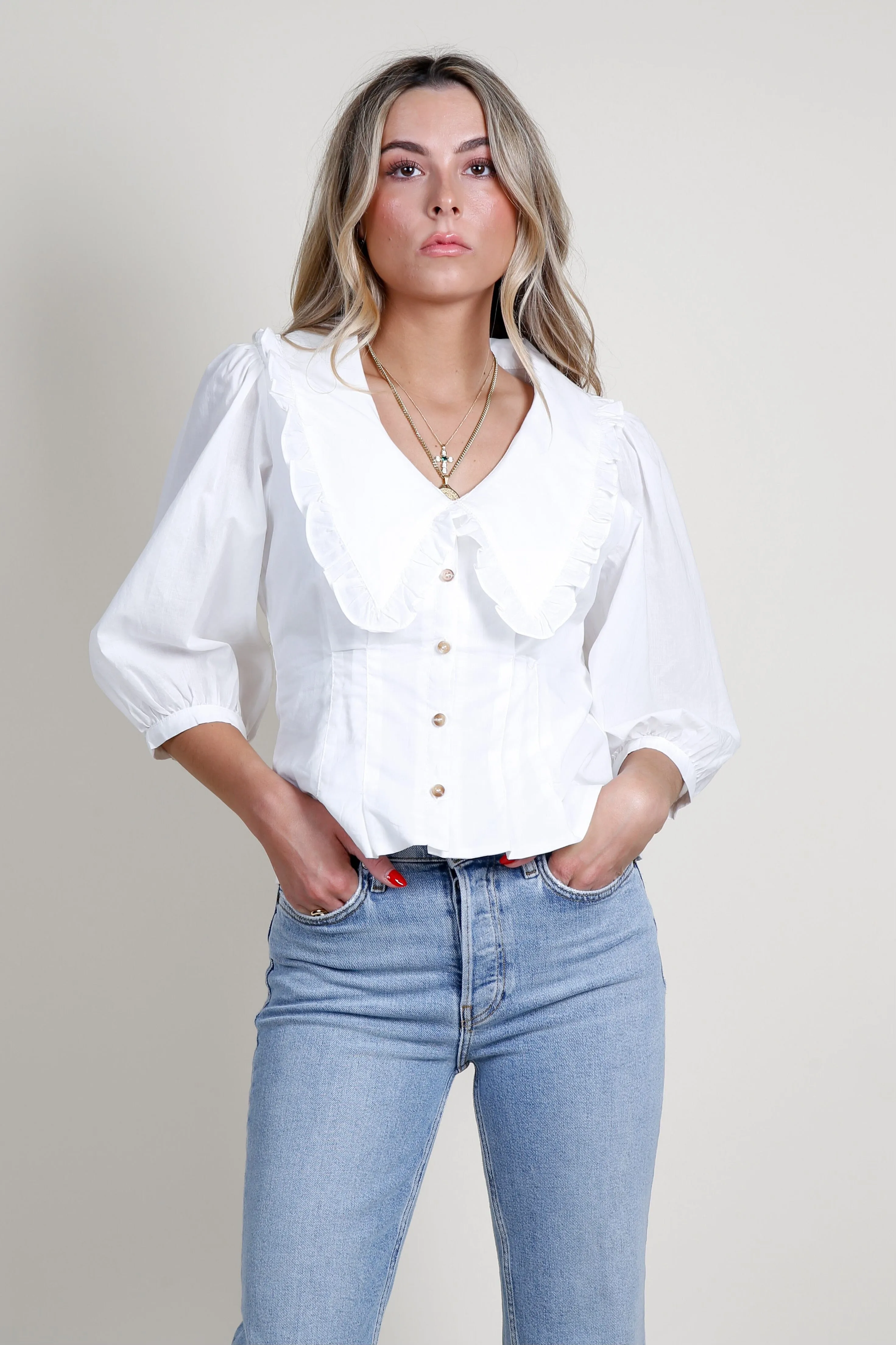 SOFIE THE LABEL | Matilda Blouse - Off White