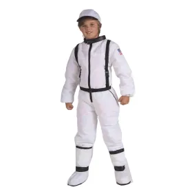 Space Explorer White Jumpsuit Astronaut Child Costume