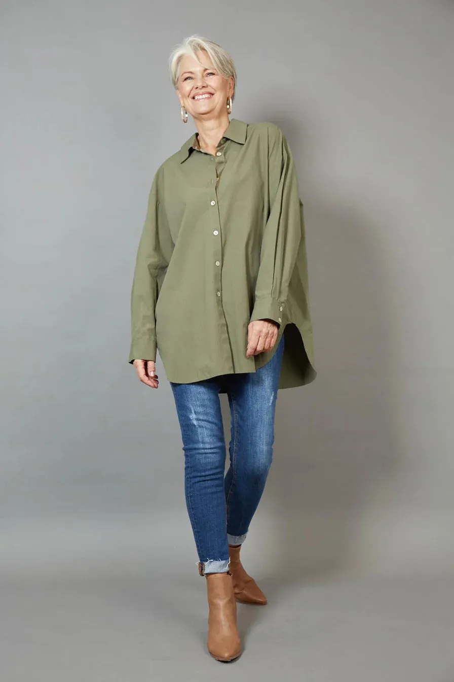 Studio Oversize Shirt / Khaki