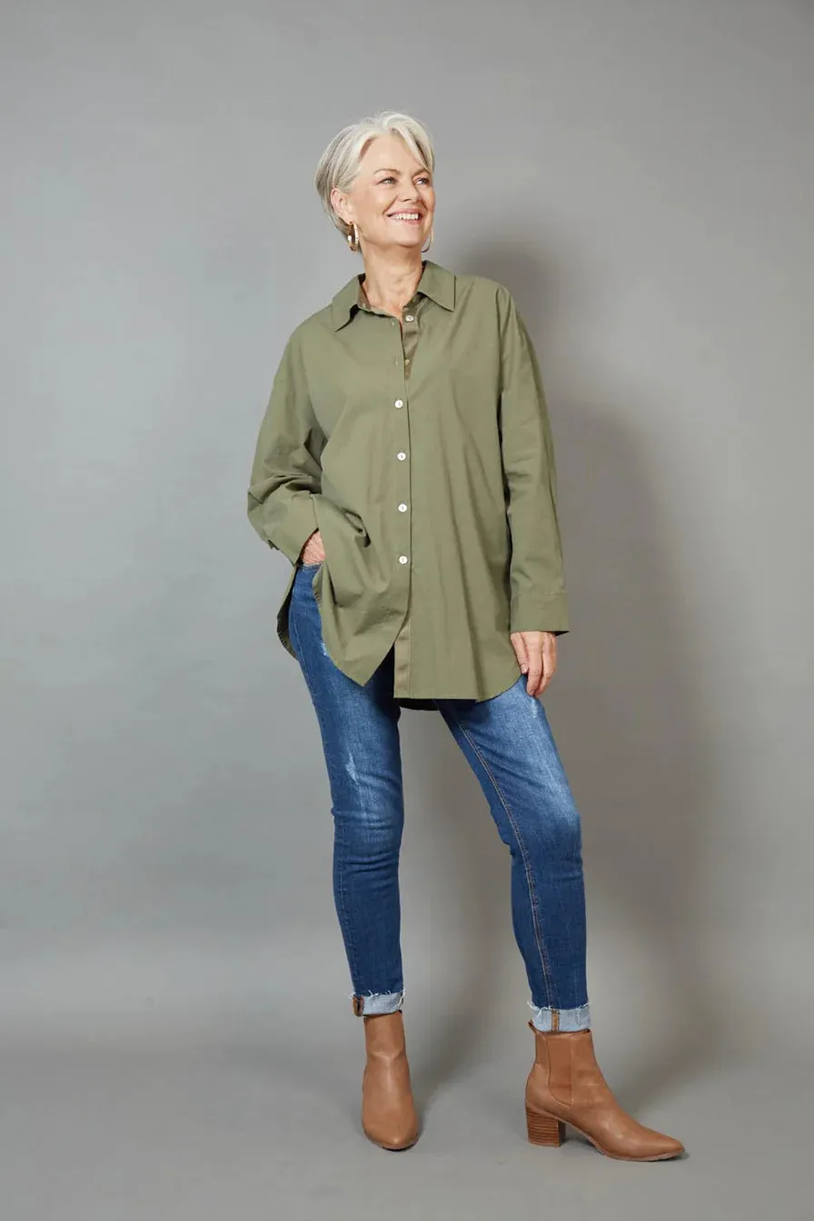 Studio Oversize Shirt / Khaki