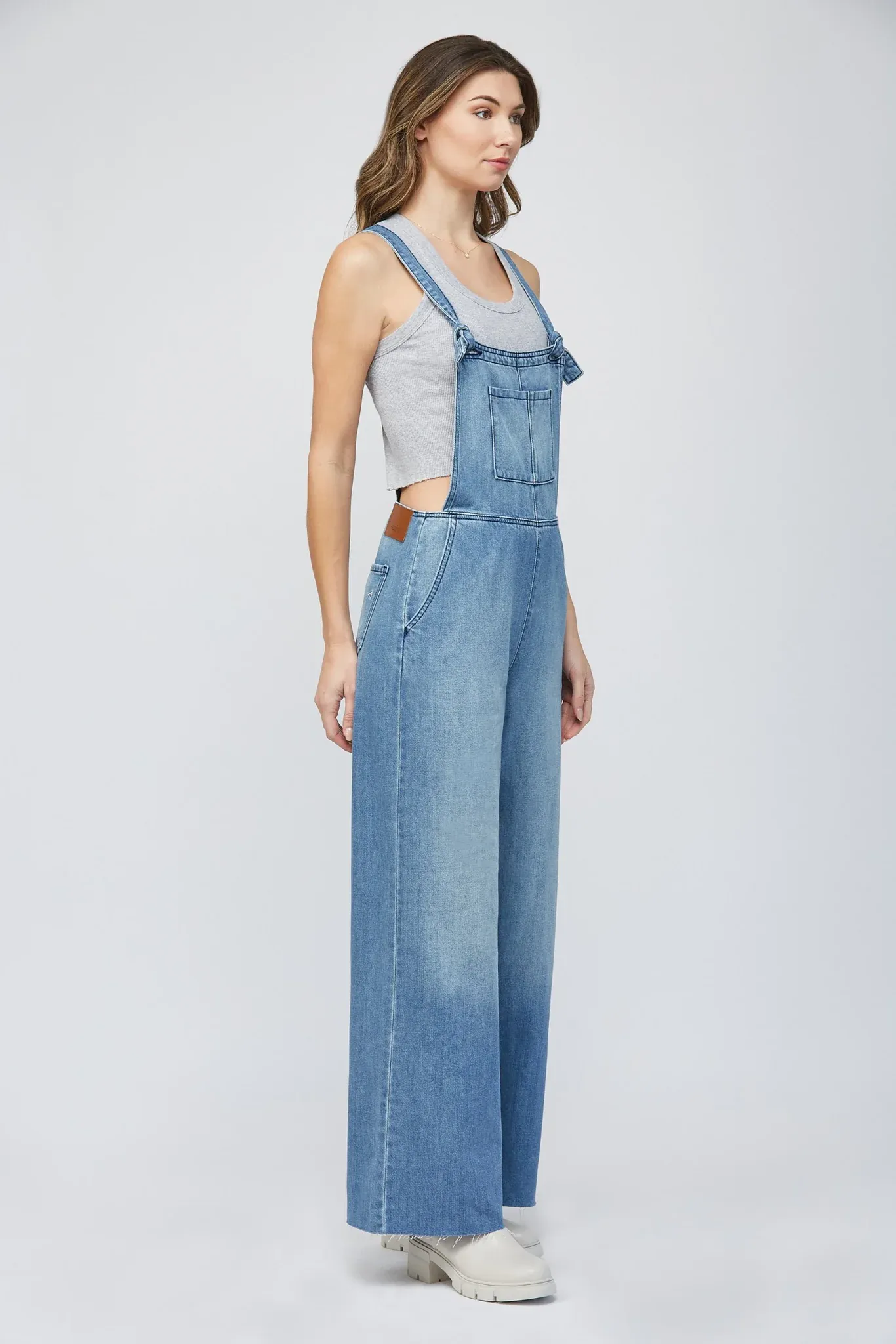 Super Soft Straight Overall, Denim