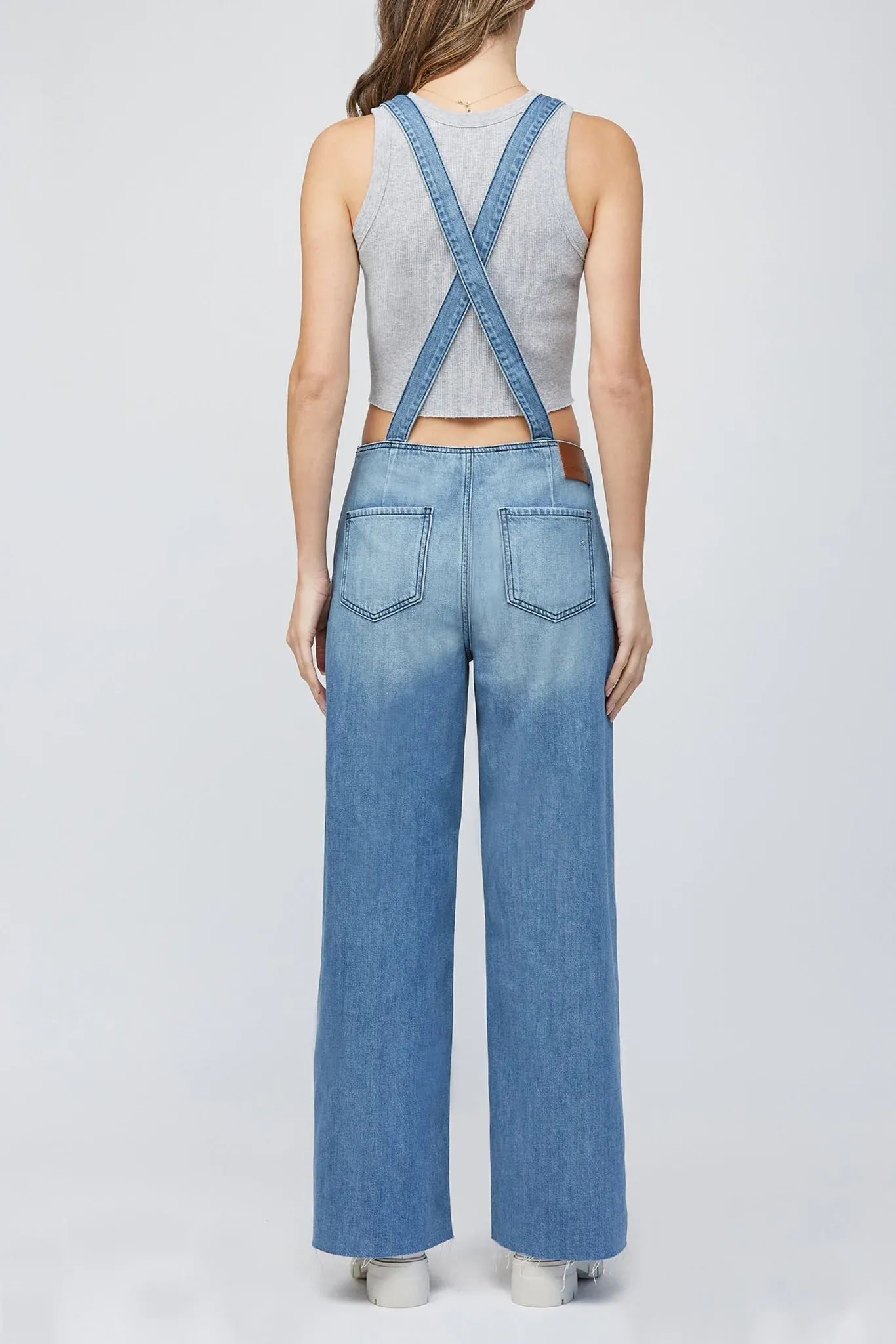 Super Soft Straight Overall, Denim