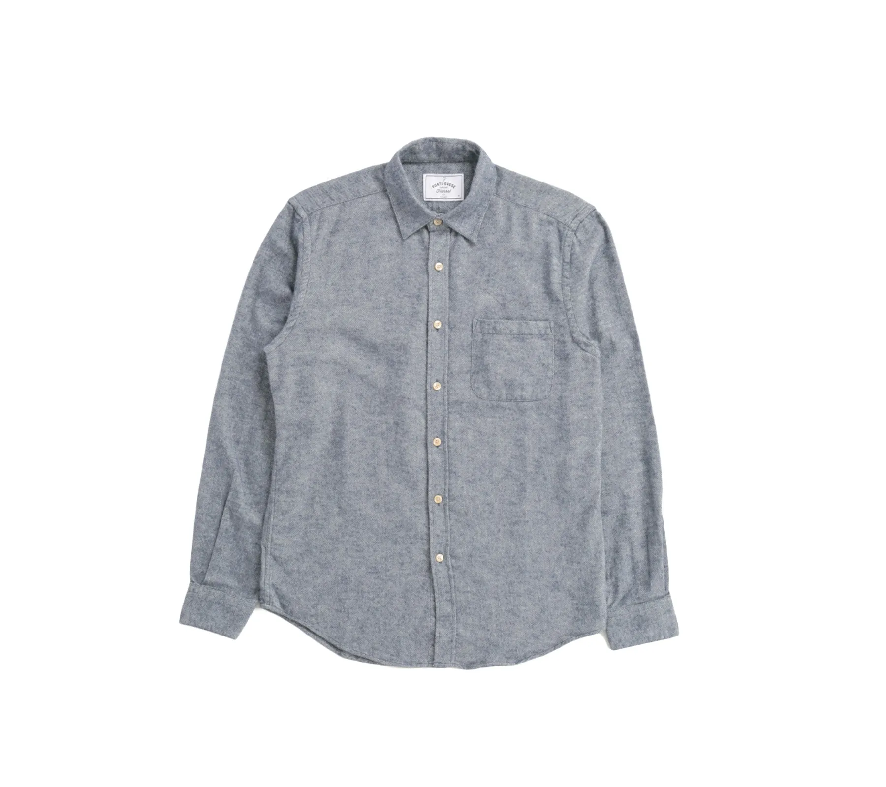 Teca Flannel Shirt | Indigo