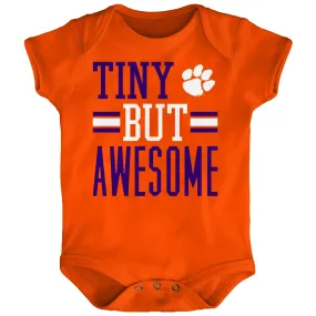 Tiny But Awesome Clemson Bodysuit