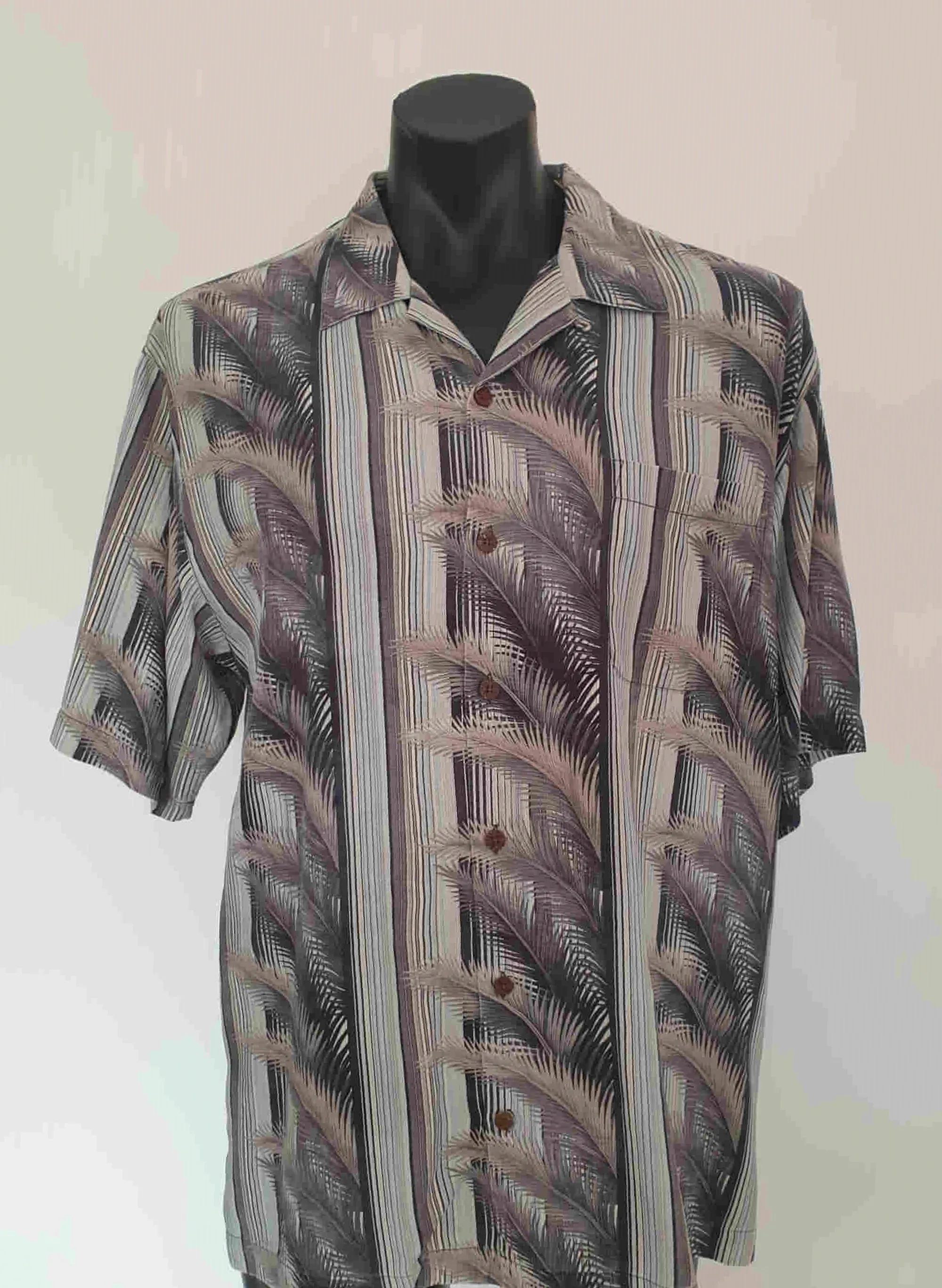 Tommy Bahama Silk Camp Shirt - L