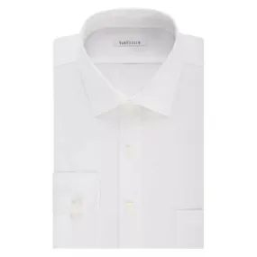 Van Heusen Mens Tall Fit Wrinkle Free Dress Shirt White