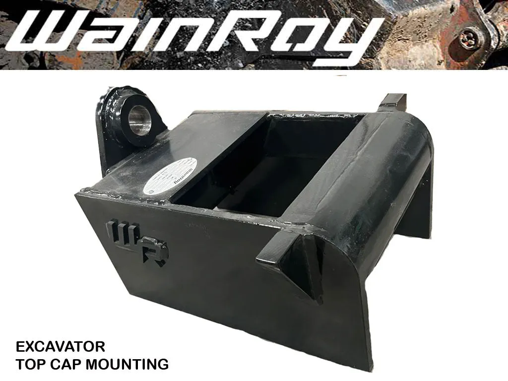 WAIN ROY Top Mounts for compact excavators, 4500 - 20000 lbs. machines