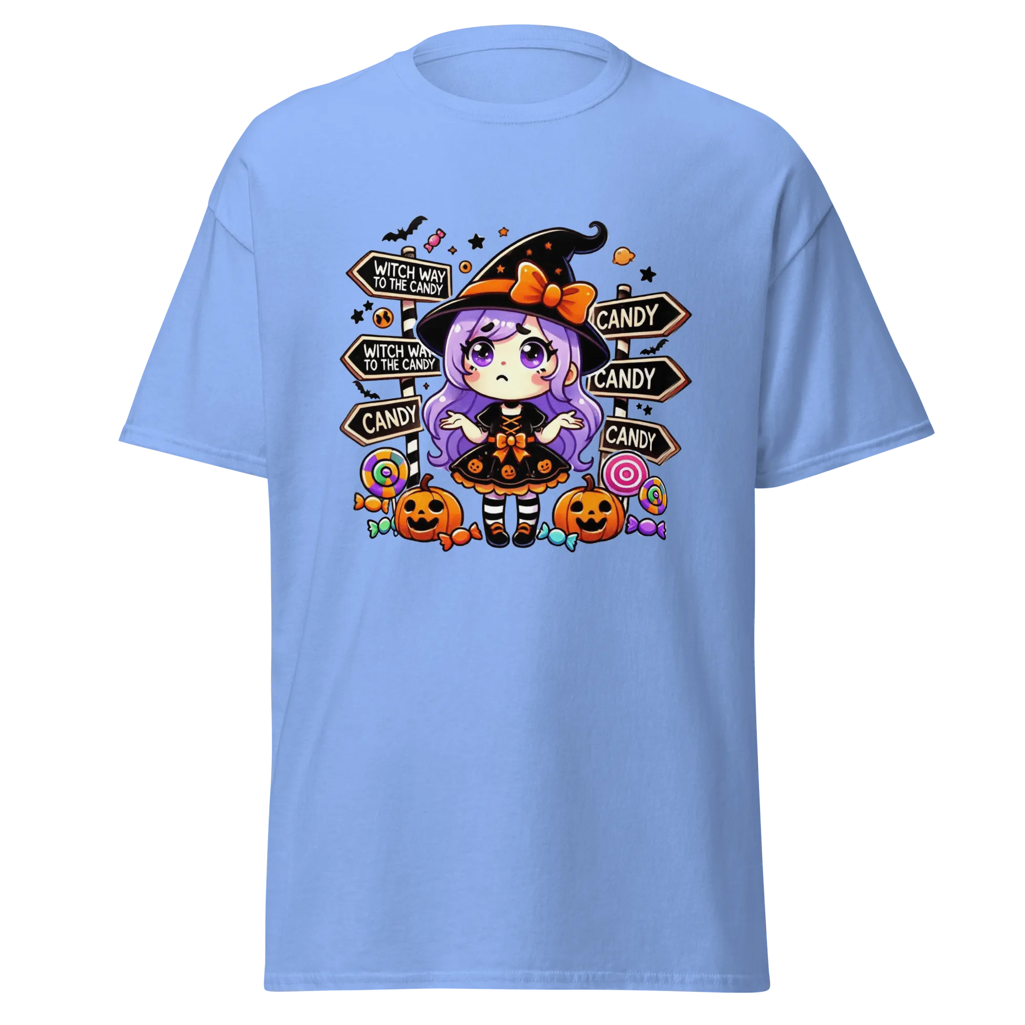 Witch Way To The Candy? - Halloween T-Shirt - Fun Halloween T-Shirt