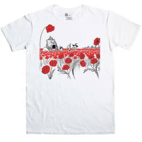 Wizard Of Oz Poppy Field T-Shirt