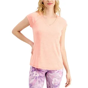 Women's Essentials Rapidry Heathered Performance T-Shirt,Coral