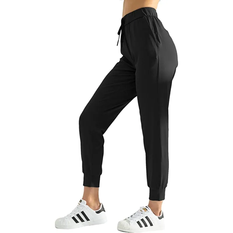 Women's Joggers Pants Drawstring Running Sweatpants With Pockets Lounge Wear