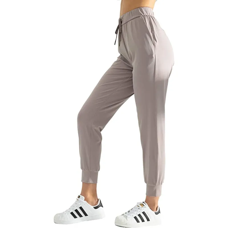 Women's Joggers Pants Drawstring Running Sweatpants With Pockets Lounge Wear