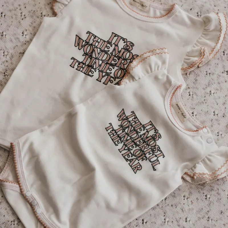 Wonderful Time Bodysuit - Pink Size 0000