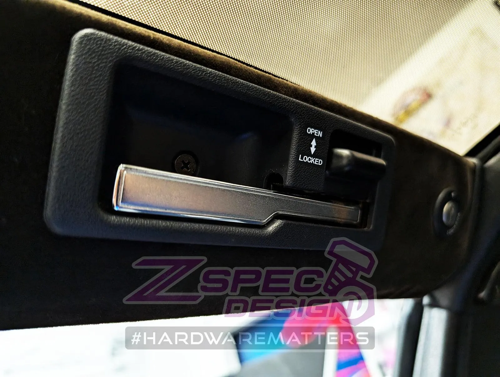 ZSPEC T-Top Handle Finisher Sets, Nissan 300zx Z31 - Bezels Only (no Buttons)